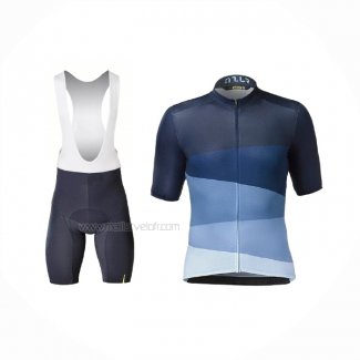 2021 Maillot Cyclisme Mavic Bleu Manches Courtes Et Cuissard (2)